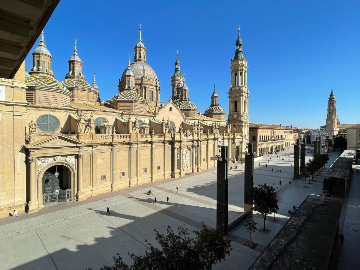 AZ El Balcón a la Basílica II Apartamento Saragoça Exterior foto